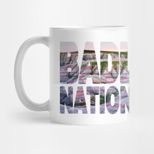 BADLANDS National Park - South Dakota USA Mug